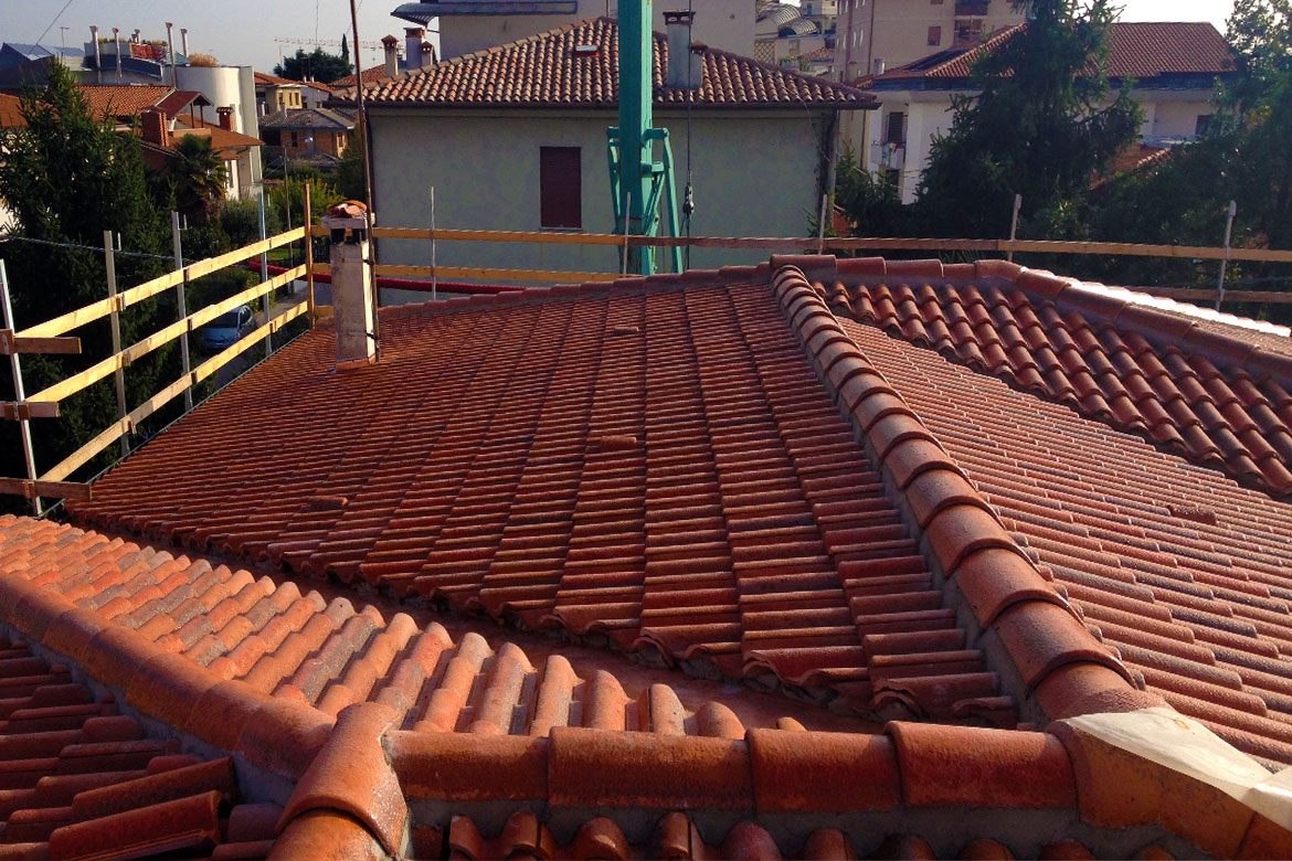 Rifacimento del tetto di una abitazione a Bassano del Grappa